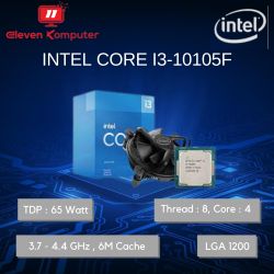 CPU Intel LGA1200 Core i3-10105F (4,4Ghz) Box
