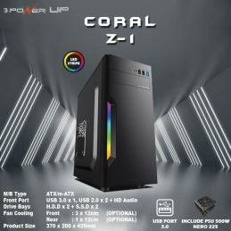Casing POWER UP CORAL Z-1 + PSU