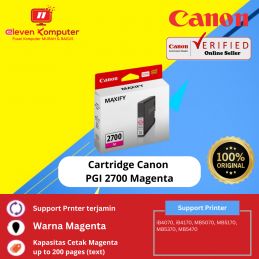 Cart Canon PGI 2700 Cyan, Magenta, Yellow
