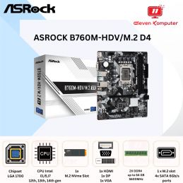 MB Asrock B760M-HDV/M.2 D4 (LGA1700, DDR4)