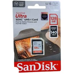 Memory Sandisk SDXC ULTRA 128GB 140mb