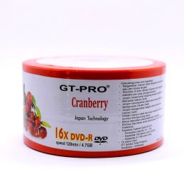 DVD-R GT PRO CRANBERRY (ISI 50PC)