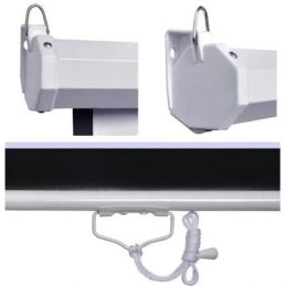 LAYAR PROJECTOR 70'' MANUAL WALL (178x178) Letaec
