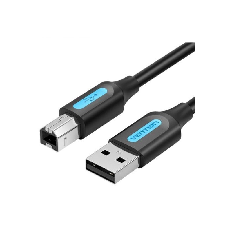 VENTION KABEL USB PRINTER BLACK PVC TYPE 0.5M - COQBD