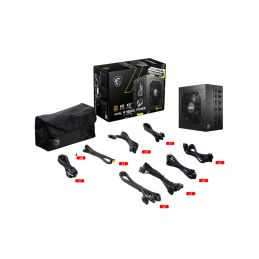 Power SupplyY MSI MAG A750GL PCIE5 750W 80+ GOLD