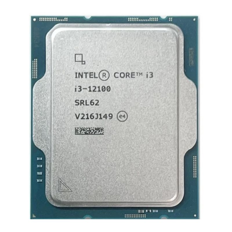 CPU Intel Core I3-12100 NON FAN (LGA1700) Tray