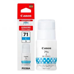 Tinta Canon GI-71S Small Black, Cyan, Magenta, Yellow Original G1020, G2020, G3020, G3060, G2770, G3770
