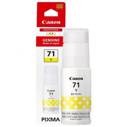 Tinta Canon GI-71 Black, Cyan, Magenta, Yellow Refill Printer PIXMA G1020 G2020 G3020 G3060 G2770 G3770 G4770 G1737