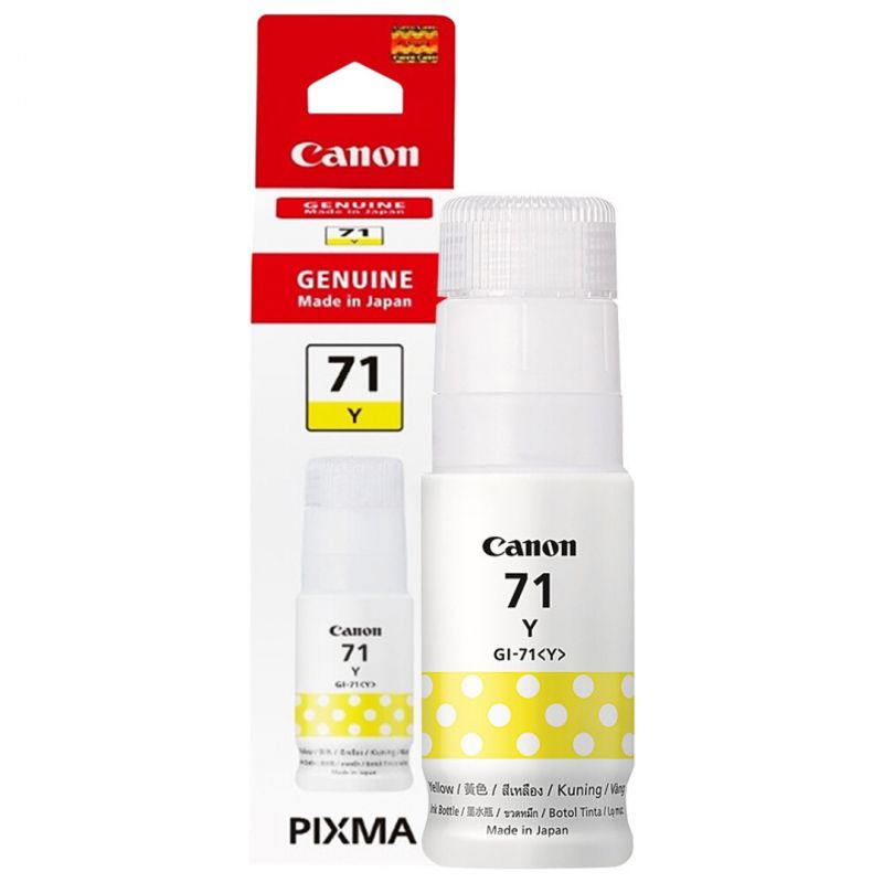 Tinta Canon GI-71 Cyan Magenta Yellow