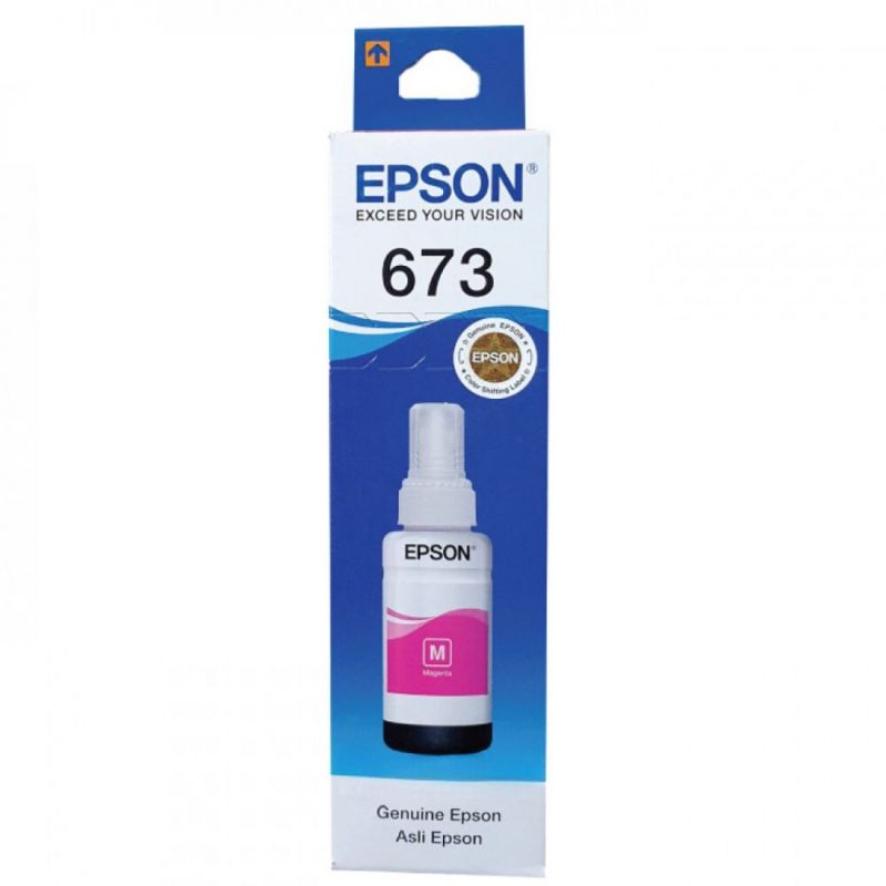 Tinta Epson T673 Black, Cyan, Magenta, Yellow, Light Magenta, Light Cyan Original