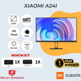 Monitor Xiaomi A24i 24" IPS 1080p FHD 100Hz HDMI DP Bodi Ultratipis