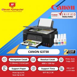 Printer Canon G3730 Print, Scan, Copy, Wifi