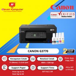 Printer Canon G3770 Multifungsi Printer All in One