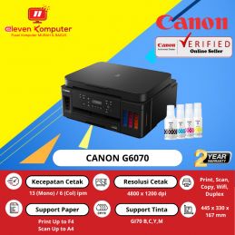Printer Canon G6070 Print, Scan, Copy, Wifi, Duplex