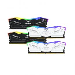 DDR 5 TEAM T-FORCE DELTA RGB WHITE 16GB (2X8GB) 6000MHZ FF4D516G6000HC38ADC01