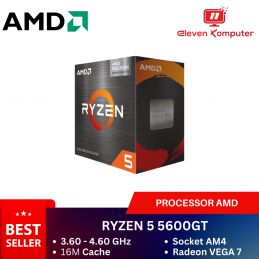 CPU AMD Ryzen 5 5600GT 3.6Ghz Up To 4.6Ghz Cache 16MB 65W AM4 Box with AMD Wraith Stealth Cooler