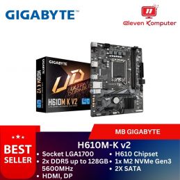 MB Gigabyte H610M K V2 (LGA1700, DDR5)