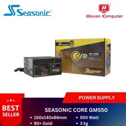Power Supply Seasonic Core Gold GM550 550Watt (80+Gold)
