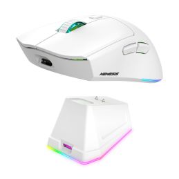 Mouse wireless + bluetooth NYK RIOT MQ-10 white