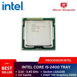 CPU Intel Core i5-2400 3.1 GHz - Cache 6MB Tray + Fan Socket LGA 1155