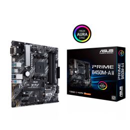 MB AM4 ASUS B450M-A II - DDR4