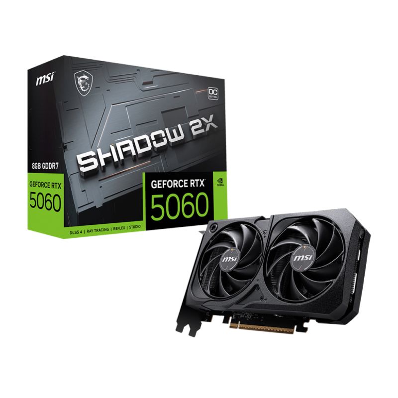 VGA MSI RTX5060 8G SHADOW 2X OC