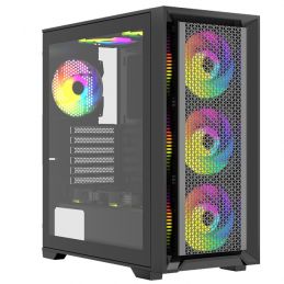 CASING VENOMRX AEGON BLACK INCLUDE 4 FAN RGB - NO PSU