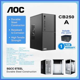 CASING AOC CB250-A + PSU 200W