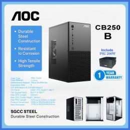 CASING AOC CB250-B + PSU 200W