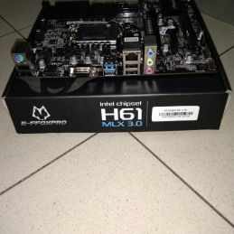 MB LGA1155 E-FFOXPRO H61 MLX - DDR3