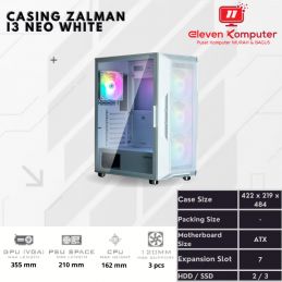 Casing ZALMAN i3 NEO WHITE - NO PSU