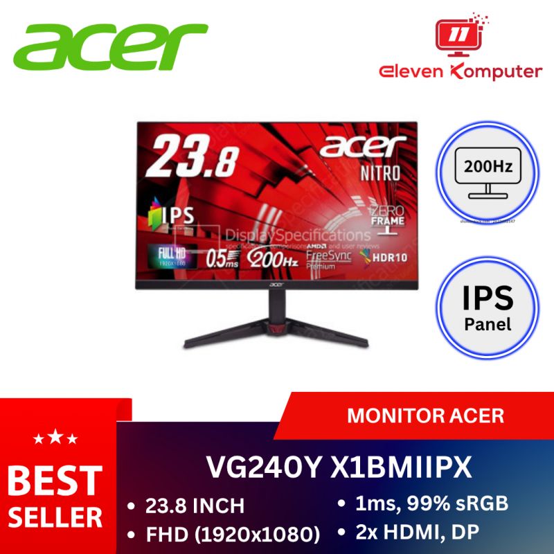 MONITOR ACER VG240Y X1bmiipx IPS