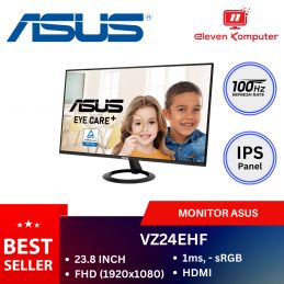 MONITOR ASUS VZ24EHF IPS, 100HZ, 1ms, 100%sRGB, HDMI