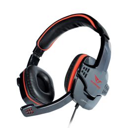 HEADSET GAMING ALCATROZ ALPHA MG370 BLACK RED (JACK)