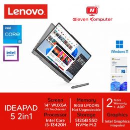 NB LENOVO IP 5 2-in-1 14IRH9 Intel Core i5-13420H 14"WUXGA IPS Touch WIN 11+OHS 2021 Luna Grey 83KX006BID/Cosmic Blue 83KX006D