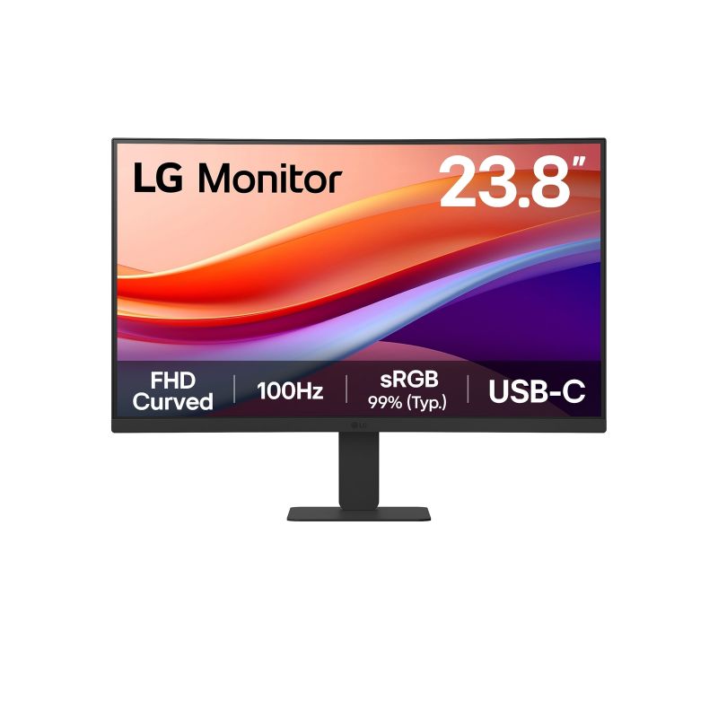 MONITOR LG 24U421A-B CURVED