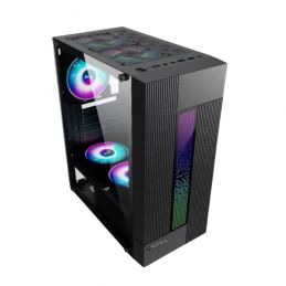 CASING RAPTOR BLACK STRIKE 1625 FREE 3FAN ARGB - NO PSU