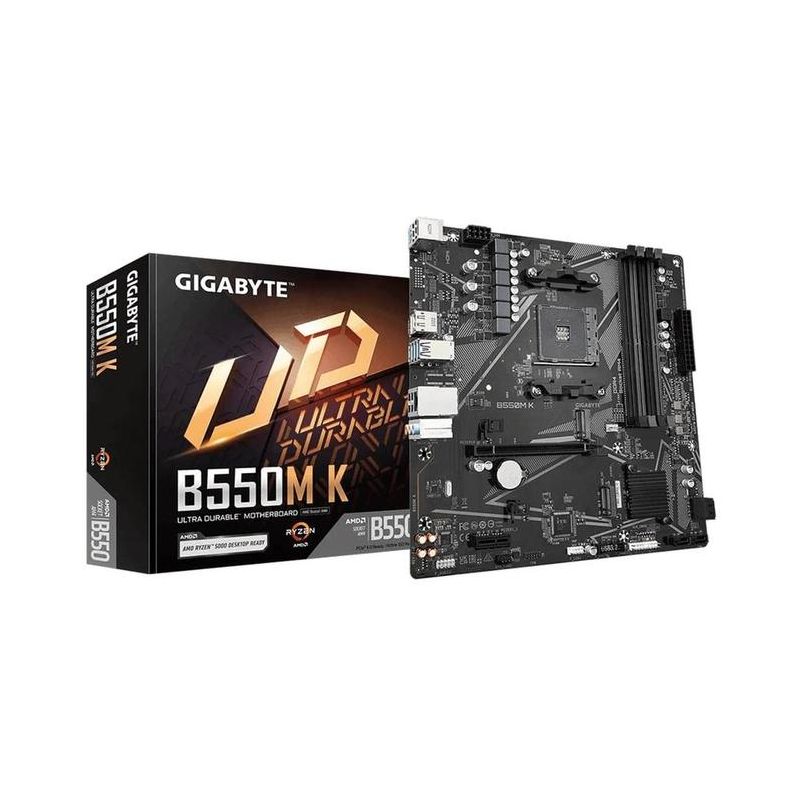 MB GIGABYTE B550M K (AM4, DDR4)