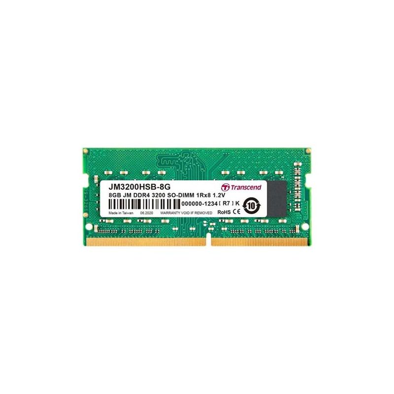 DDR 4 NB TRANSCEND 8GB 3200MHZ JM3200HSB-8G