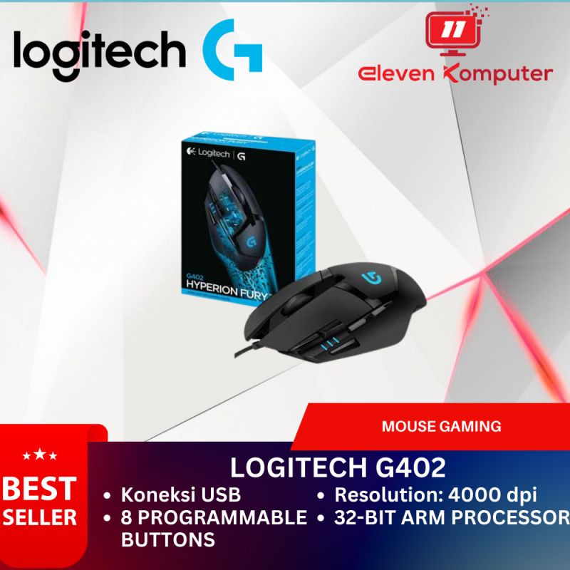 MOUSE GAMING LOGITECH G402 HYPERION FURY