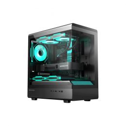 CASING DA SEAVIEW 240 BLACK FREE 1 FAN - NO PSU