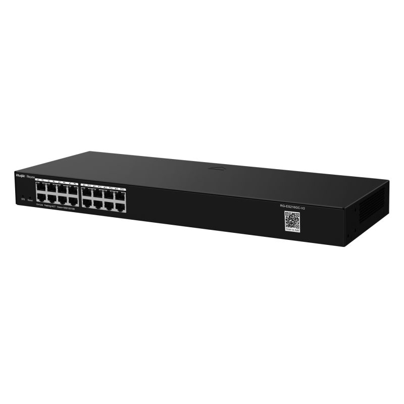 RUIJIE REYEE RG-ES216GC-V2 HUB 16 PORT MANAGED CLOUD SWITCH GIGABIT