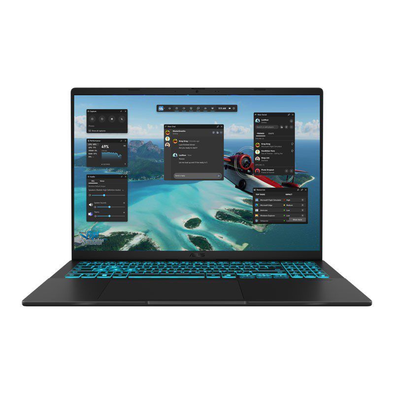 NB ASUS GAMING V16 V3607VU-I545B7T-HM (Matte Black)
