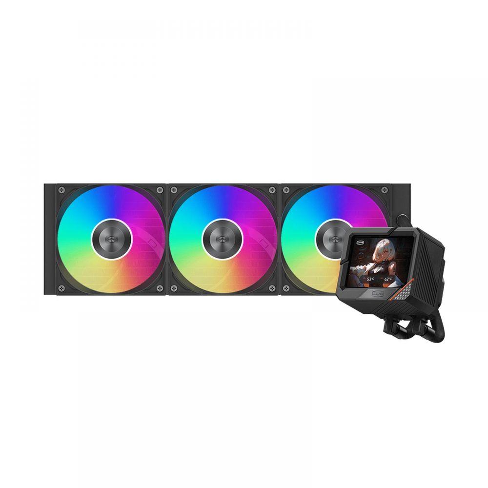 FAN CPU LIQUID PC COOLER GT 360 ARGB DISPLAY BLACK