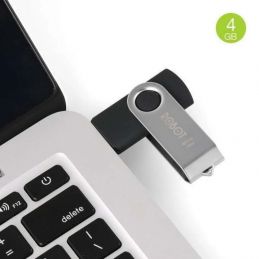 FLASHDISK ROBOT RF104 4GB BLACK USB2.0