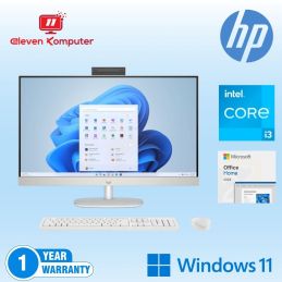 PC HP AIO 24-CR0200D I3-1315U 8GB 512GB SSD 23.8 Inch WIN 11 + OH 2024 WHITE