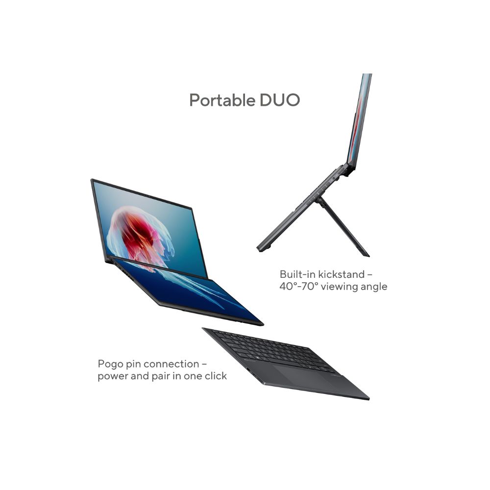 NB ASUS ZENBOOK DUOSCREEN NEW UX8406CA-OLED9311M(Inkwell Grey)