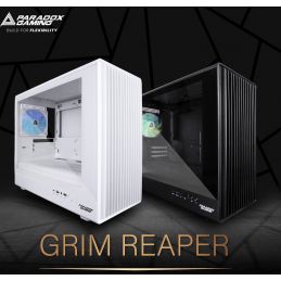 CASING PARADOX GRIM REAPER BLACK R03-360 INCLUDE 3 FAN - NO PSU