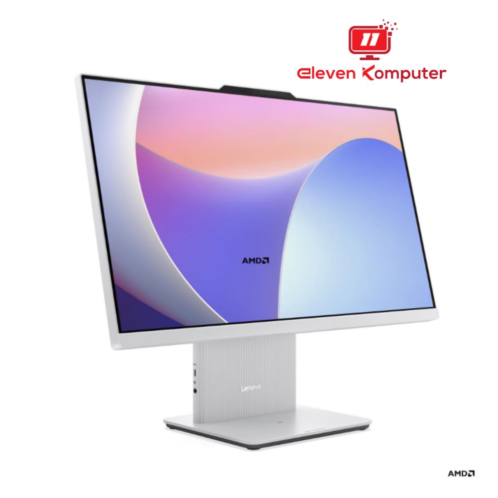 PC LENOVO AIO 24ARR9 F0HR00ASID Ryzen 5 7535HS 2024 Cloud Grey