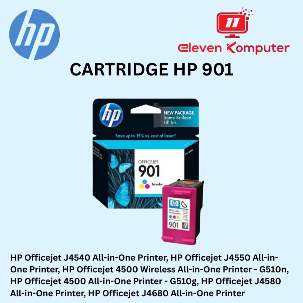 CART HP 901 COLOUR ORIGINAL
